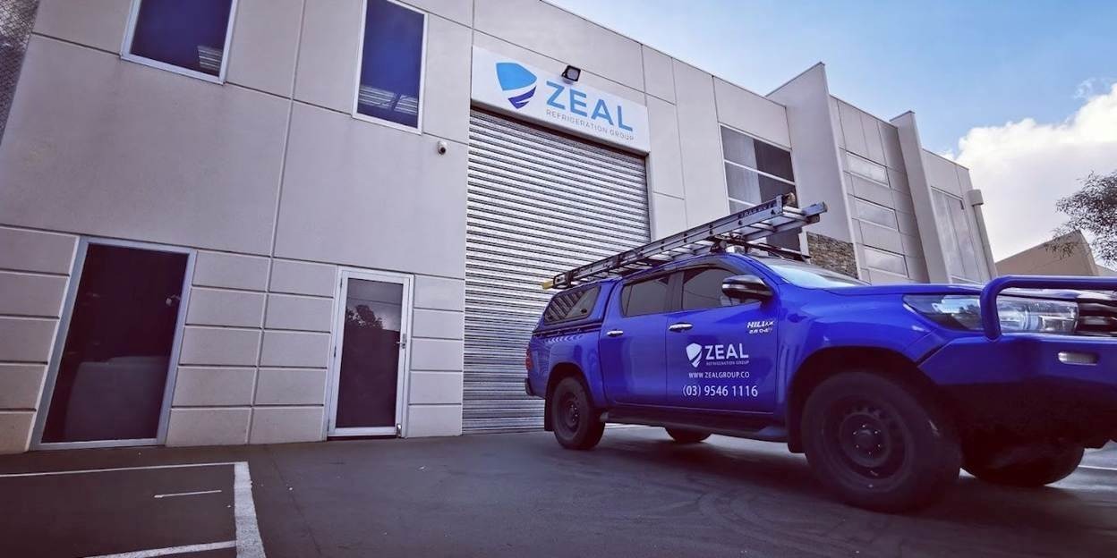 Commercial refrigeration installation