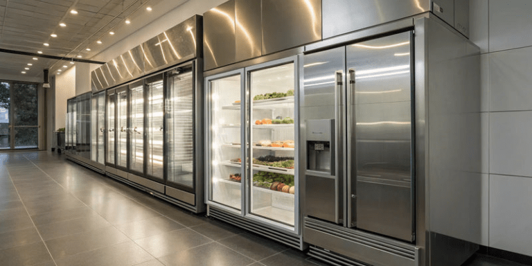 Commercial refrigeration installation