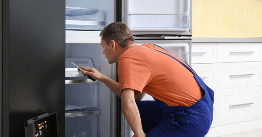 Commercial fridge temperature alarm warning