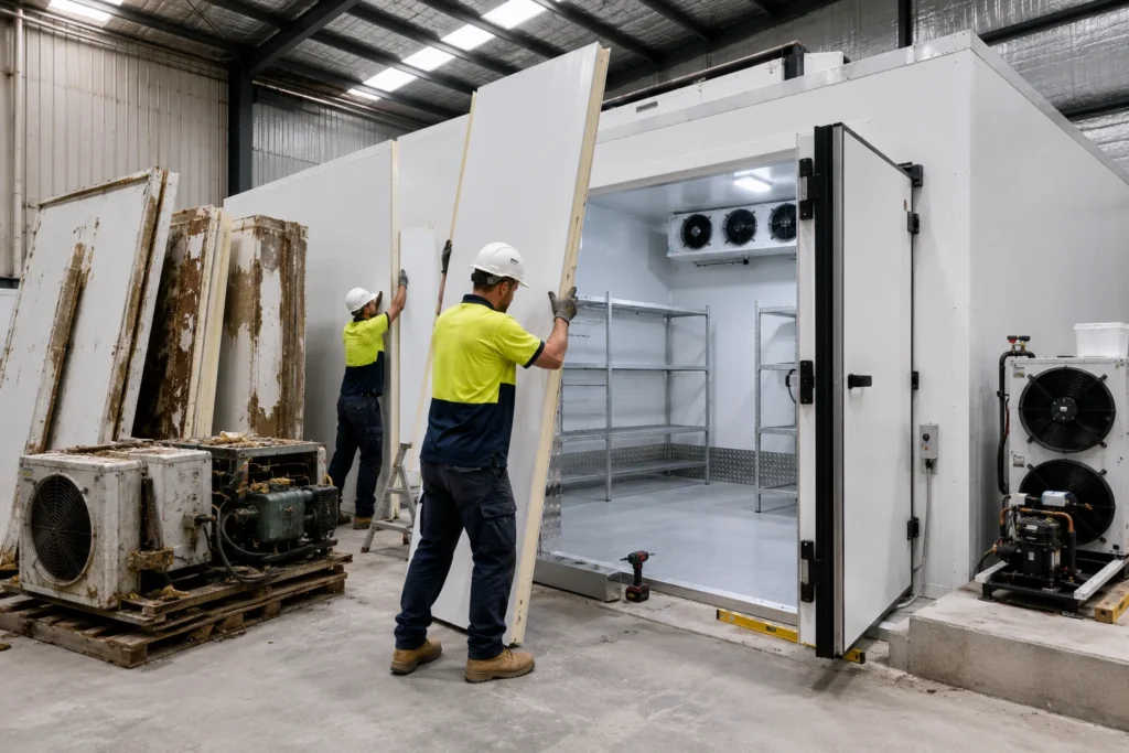 commercial cool room replacement