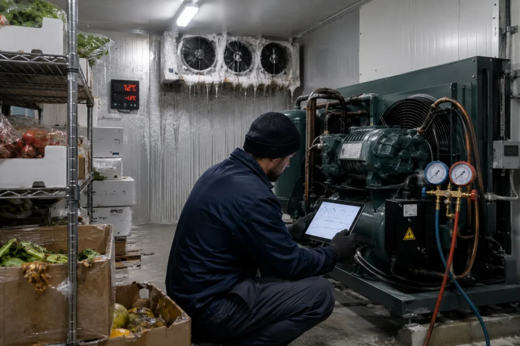 cool room commissioning risks